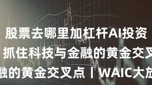 股票去哪里加杠杆AI投资与投资AI 抓住科技与金融的黄金交叉点丨WAIC大放送
